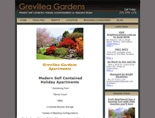Tablet Screenshot of grevilleagardens.com